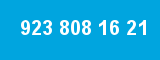 923 808 16 21 923 808 16 21